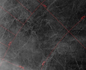 Sentinel 1B image of Arctic sea ice at 86N, 180W