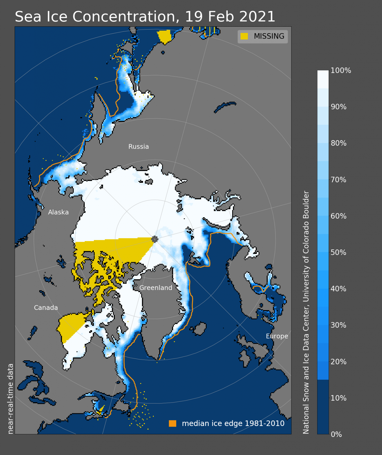 Ice map